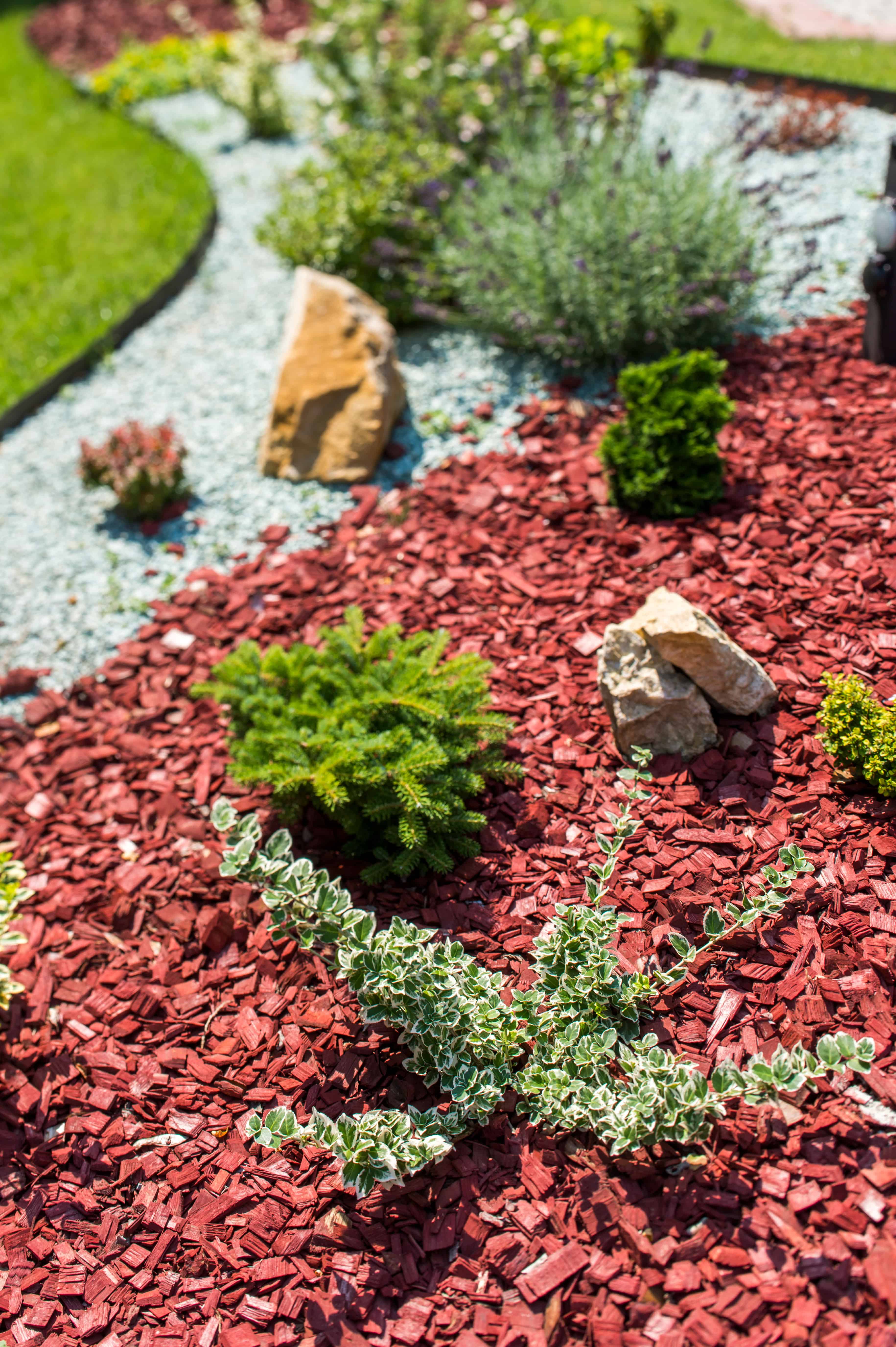 Rock and Mulch Beds image
