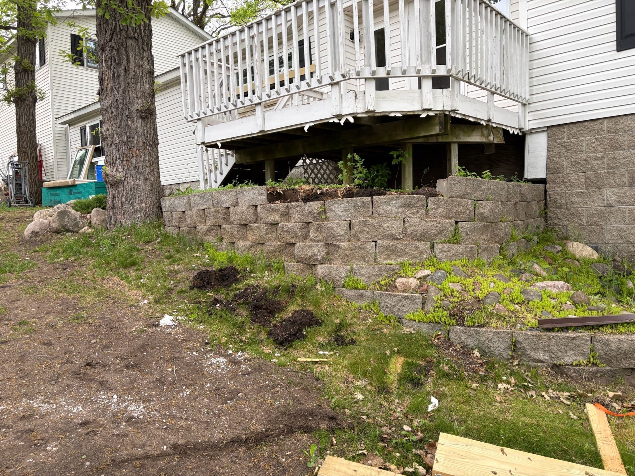 Project Failing Retaining Wall Replaced Right in Clear Lake image