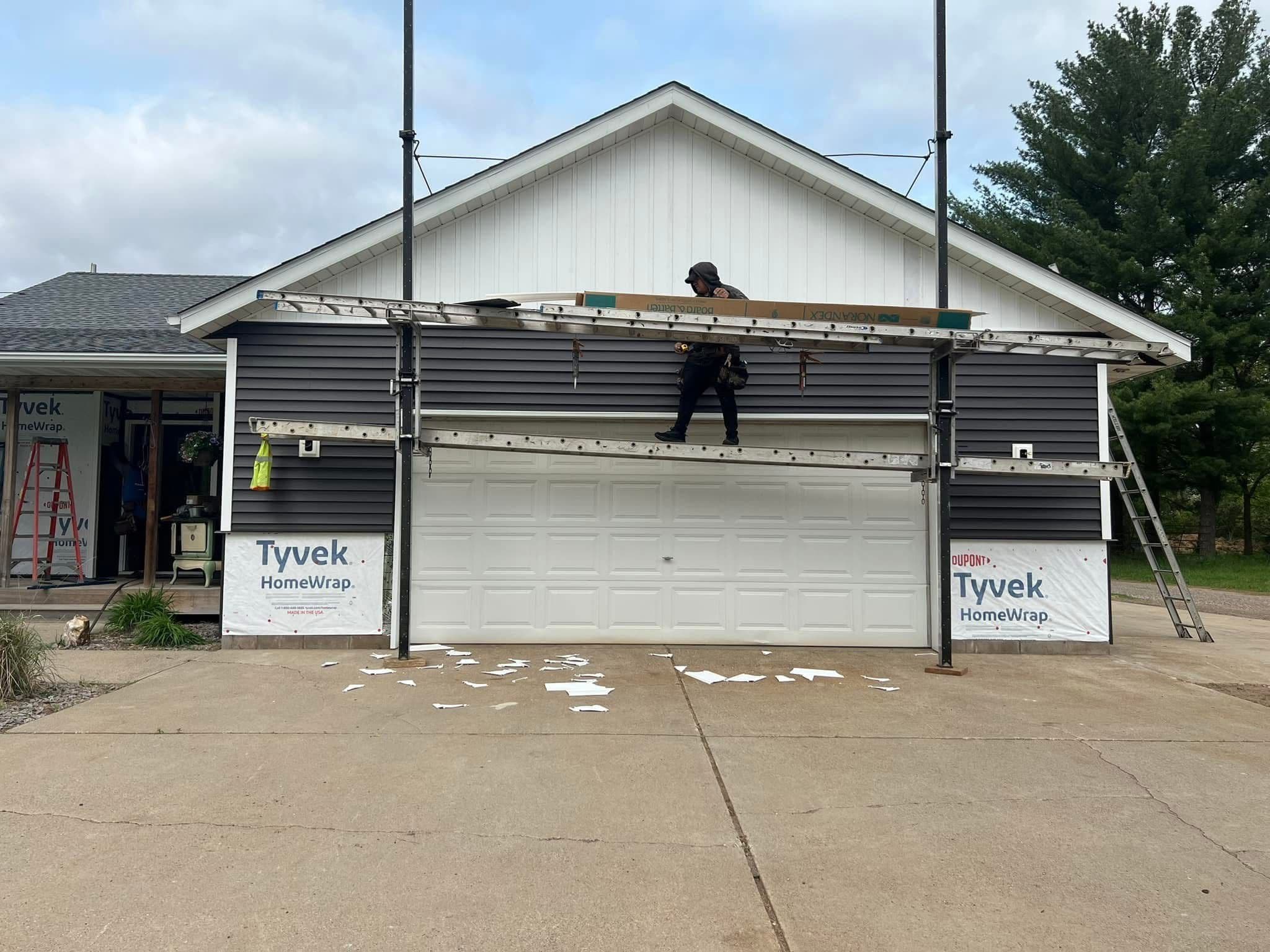 Project Garage Facelift with Evolve Stone in Zimmerman image