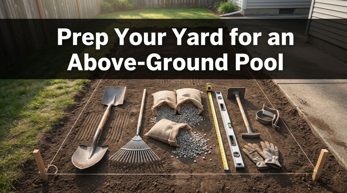 Featured post - How to Prep and Level Your Yard for an Above-Ground Pool